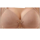 Women Padded Cup Wireless Push Up Sexy Adjustable Straps Comfort Bra.
