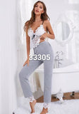 2 Pc Luxury Imported Cami-Trouser Set -33305