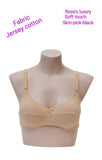 Rose Luxury Soft Touch Jersey Cotton Non-Padded Bra
